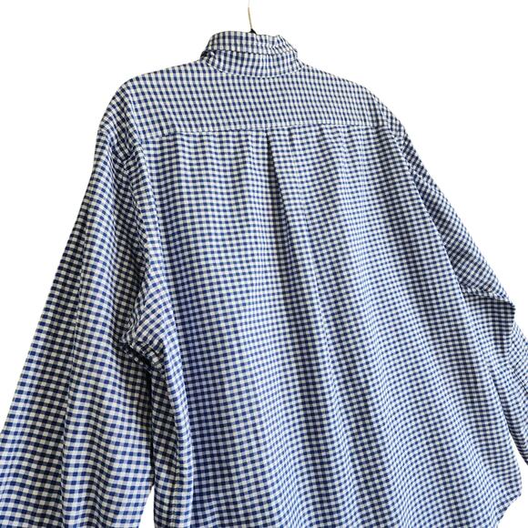 Ralph Lauren Mens Long Sleeve Cotton Oxford Button Down Shirt Size XXL Blue - Picture 6 of 10